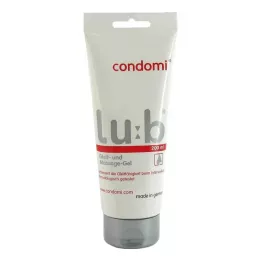 CONDOMI Lubrikačný a masážny gél, 200 ml