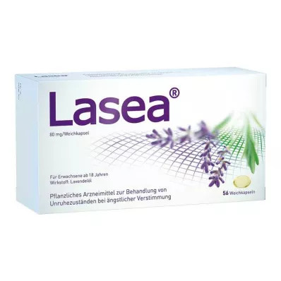 Lasea mäkké kapsuly na vnútorný nepokoj, 56 ks