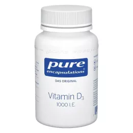 PURE ENCAPSULATIONS Vitamín D3 1000 I.U. Kapsule, 120 kapsúl