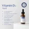 PURE ENCAPSULATIONS Vitamín D3 tekutý, 22,5 ml