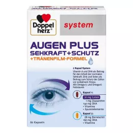 DOPPELHERZ Kapsule Eyes plus vision+protection system, 60 ks