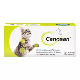 CANOSAN Žuvacie tablety pre mačky, 30 ks