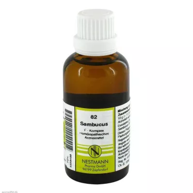 SAMBUCUS F Komplex č. 82 Riedenie, 50 ml SAMBUCUS F Komplex č. 82 Riedenie, 50 ml