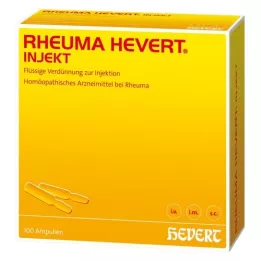 RHEUMA HEVERT injekčné ampulky, 100X2 ml