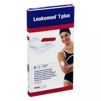 Leukomed transp.plus sterilné náplasti 10x20 cm, 5 kusov Leukomed transp.plus sterilné náplasti 10x20 cm, 5 kusov