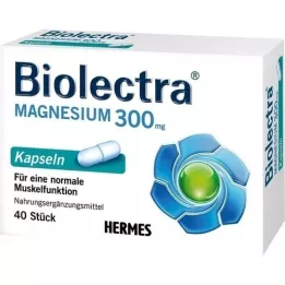 BIOLECTRA Horčík 300 mg kapsuly, 40 ks