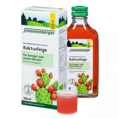 KAKTUSFEIGE Organická šťava Schoenenberger, 200 ml KAKTUSFEIGE Organická šťava Schoenenberger, 200 ml