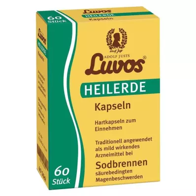 LUVOS Liečivé ílové kapsule, 60 ks
