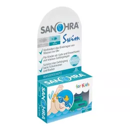 SANOHRA ochrana uší na plávanie pre deti, 2 ks