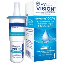 HYLO-VISION SafeDrop 0,1 % očné kvapky, 10 ml