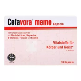 CEFAVORA memo mäkké želatínové kapsuly, 30 ks