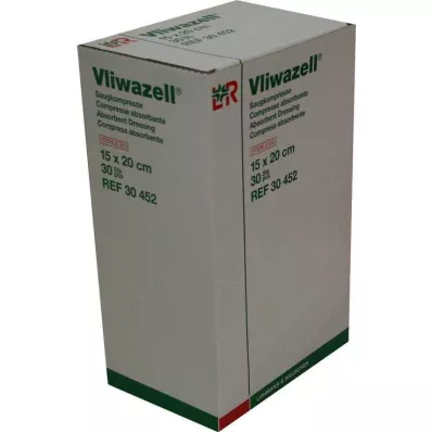 VLIWAZELL Absorpčné podložky sterilné 15x20 cm, 30 ks