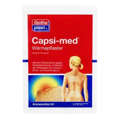 CAPSI-MED Tepelné náplasti 11x18 cm, 1 ks