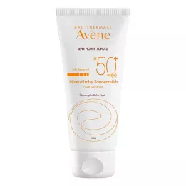 AVENE Slnečné mlieko SPF 50+ minerálne, 100 ml