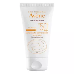AVENE Krém na opaľovanie SPF 50+ minerálny, 50 ml