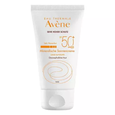 AVENE Krém na opaľovanie SPF 50+ minerálny, 50 ml