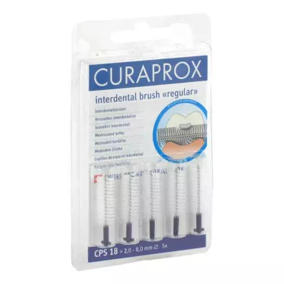 CURAPROX CPS 18 Medzizubné výstružníky 2-8 mm, 5 ks