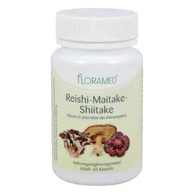 REISHI-MAITAKE-Kapsule Shitake vhodné pre zdravé bunky, 60 ks REISHI-MAITAKE-Kapsule Shitake vhodné pre zdravé bunky, 60 ks