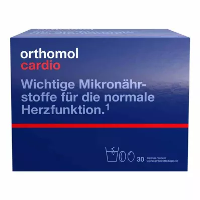 ORTHOMOL Kombinované balenie Cardio granúl/kapsúl/tablet, 1 ks ORTHOMOL Kombinované balenie Cardio granúl/kapsúl/tablet, 1 ks