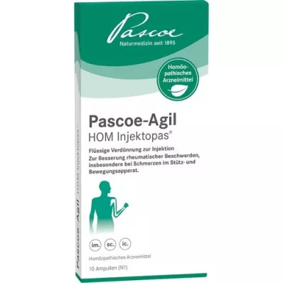 PASCOE-Agil HOM Injektopas ampulky, 10X2 ml