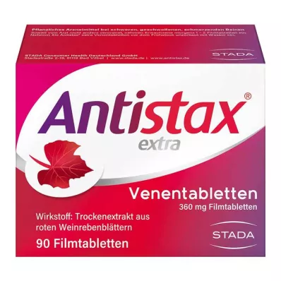 ANTISTAX extra žilové tablety, 90 ks ANTISTAX extra žilové tablety, 90 ks