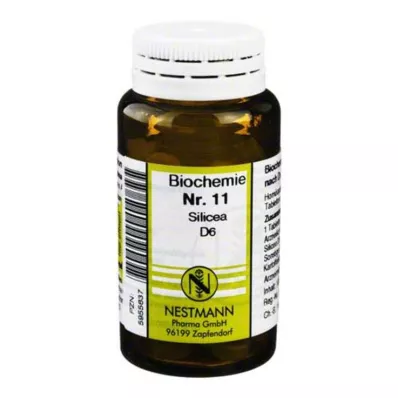 BIOCHEMIE 11 Silicea D 6 tabliet, 100 kapsúl BIOCHEMIE 11 Silicea D 6 tabliet, 100 kapsúl