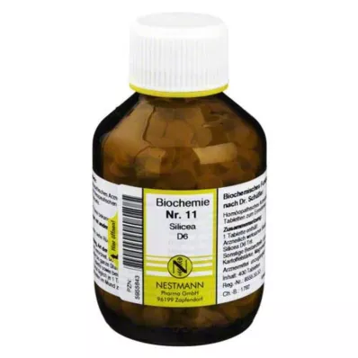 BIOCHEMIE 11 Silicea D 6 tabliet, 400 kapsúl