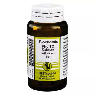 BIOCHEMIE 12 tabliet Calcium sulfuricum D 6, 100 ks