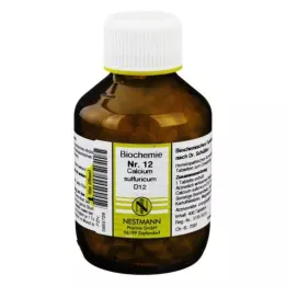 BIOCHEMIE 12 Calcium sulfuricum D 12 tabliet, 400 kapsúl