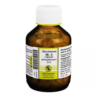 BIOCHEMIE 2 Calcium phosphoricum D 12 tabliet, 400 kapsúl BIOCHEMIE 2 Calcium phosphoricum D 12 tabliet, 400 kapsúl