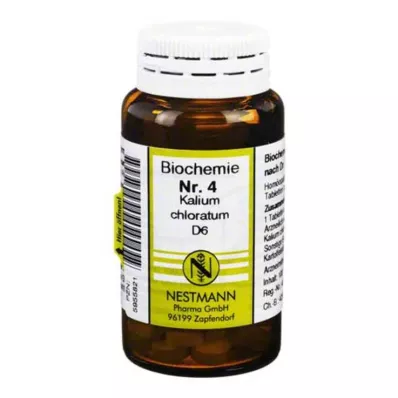 BIOCHEMIE 4 Potassium chloratum D 6 tabliet, 100 ks BIOCHEMIE 4 Potassium chloratum D 6 tabliet, 100 ks