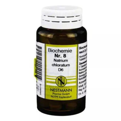 BIOCHEMIE 8 Sodium chloratum D 6 tabliet, 100 ks BIOCHEMIE 8 Sodium chloratum D 6 tabliet, 100 ks