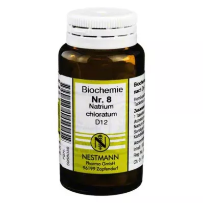 BIOCHEMIE 8 Sodium chloratum D 12 tabliet, 100 ks BIOCHEMIE 8 Sodium chloratum D 12 tabliet, 100 ks