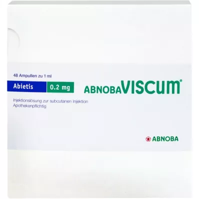 ABNOBAVISCUM Abietis 0,2 mg ampulky, 48 ks