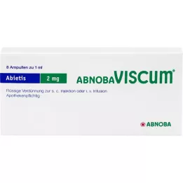 ABNOBAVISCUM Abietis 2 mg ampulky, 8 ks