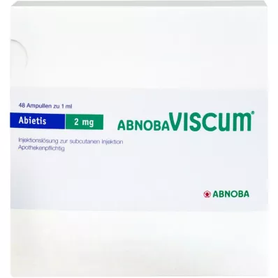 ABNOBAVISCUM Abietis 2 mg ampulky, 48 ks