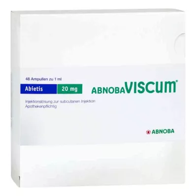 Abnobaviscum Abietis 20 mg ampulky (48 kusov) Abnobaviscum Abietis 20 mg ampulky (48 kusov)