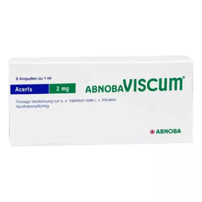 Abnobaviscum Aceris 2 mg ampulky (8 ks) Abnobaviscum Aceris 2 mg ampulky (8 ks)