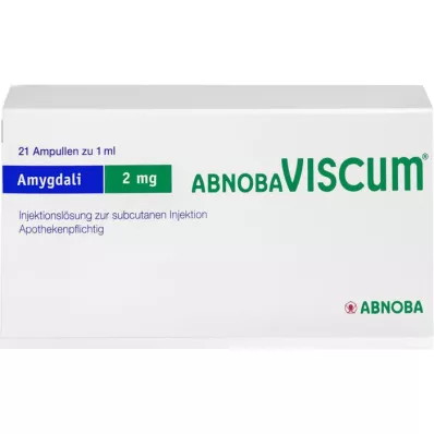 ABNOBAVISCUM Amygdali 2 mg ampulky, 21 ks