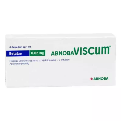 Abnobaviscum Betulae 0,02 mg ampulky (8 kusov)