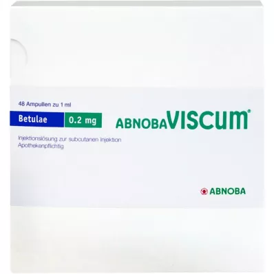 ABNOBAVISCUM Betulae 0,2 mg ampulky, 48 ks