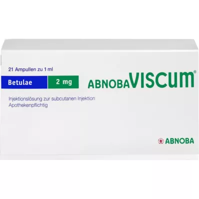 ABNOBAVISCUM Betulae 2 mg ampulky, 21 ks