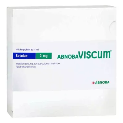 Abnobaviscum Betulae 2 mg ampulky (48 kusov) Abnobaviscum Betulae 2 mg ampulky (48 kusov)
