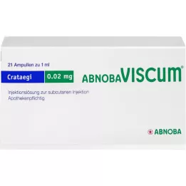 ABNOBAVISCUM Crataegi 0,02 mg ampulky, 21 ks