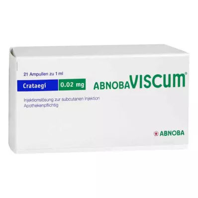 Abnobaviscum Crataegi 0,02 mg ampulky (21 ks) Abnobaviscum Crataegi 0,02 mg ampulky (21 ks)