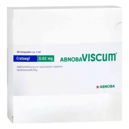 ABNOBAVISCUM Crataegi 0,02 mg ampulky, 48 ks