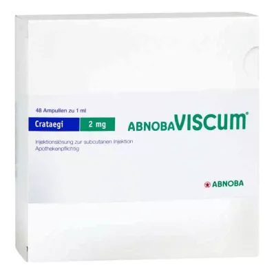Abnobaviscum Crataegi 2 mg ampulky (48 kusov) Abnobaviscum Crataegi 2 mg ampulky (48 kusov)