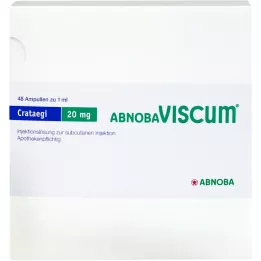 ABNOBAVISCUM Crataegi 20 mg ampulky, 48 ks
