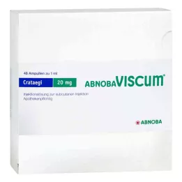 ABNOBAVISCUM Crataegi 20 mg ampulky, 48 ks