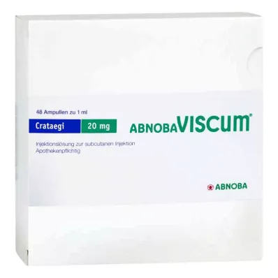 Abnobaviscum Crataegi 20 mg ampulky (48 kusov) Abnobaviscum Crataegi 20 mg ampulky (48 kusov)